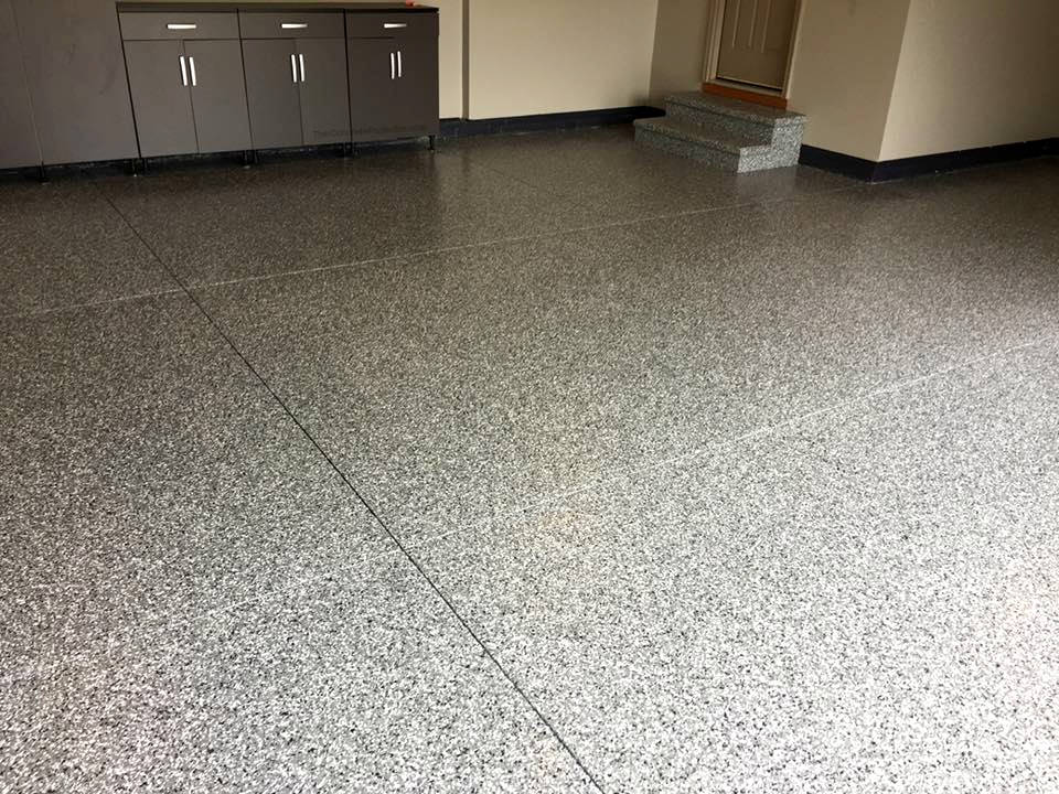 boise grey garage floor epoxy